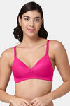 Tweens Padded Non Wired Full Coverage T-Shirt Bra - Dark Pink — thumbnail 1